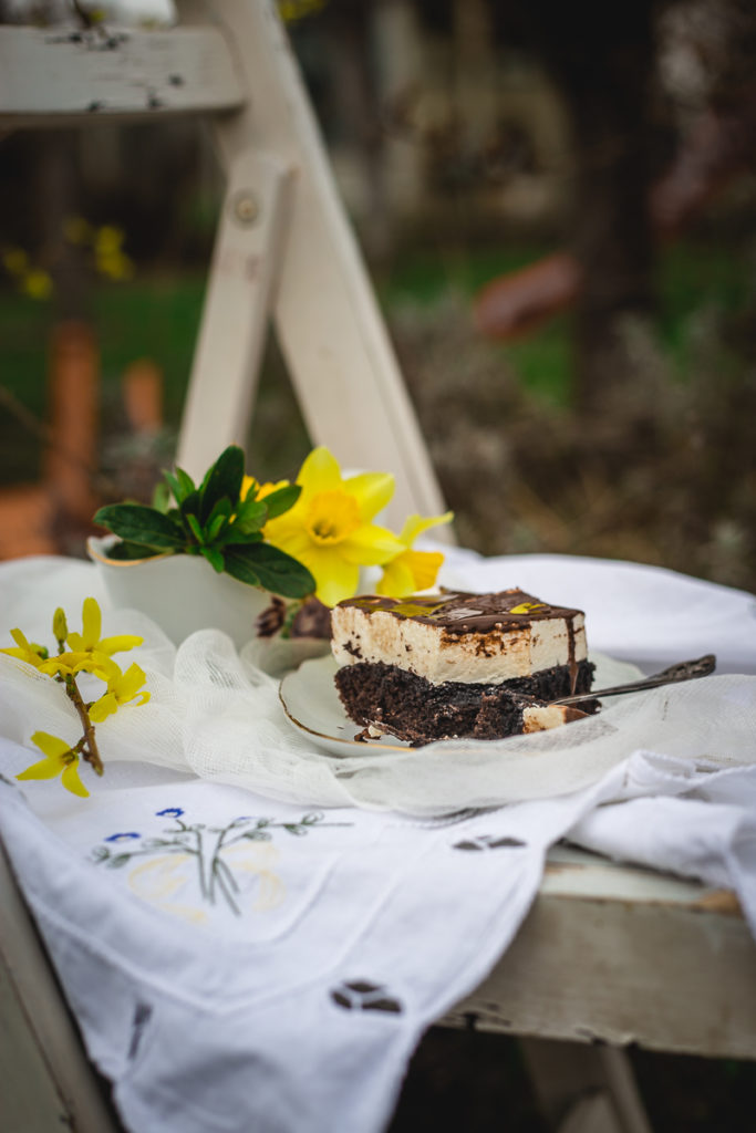 Penušavi čokoladni kolač Mančmelou