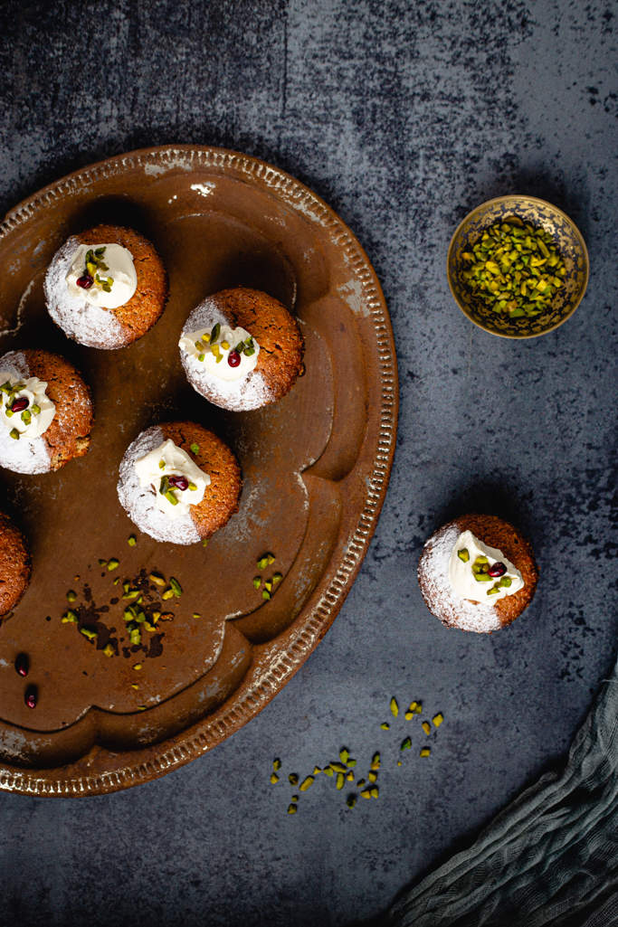 Persijski kolačići pogled odozgo