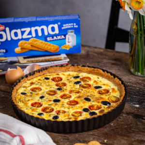 Slani tart sa plazmom slanom