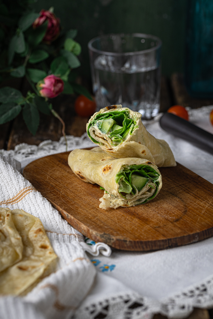 Pšenične tortilje sa povrćem